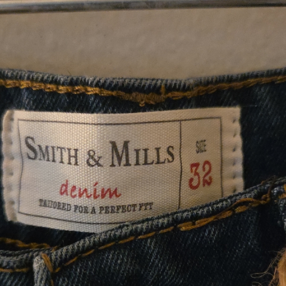Smith & Mills Men's Blue Jeans - Picture 4 of 5